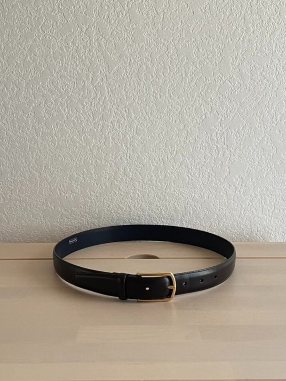 Coach Genuine Box Calf Leather Belt
